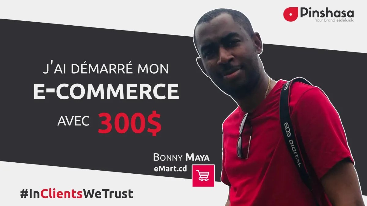 Bonny Maya, pionnier de l'e-commerce en RDC