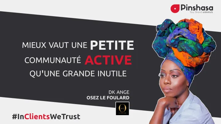 DK Ange et Osez Le Foulard, savoir-faire ancestral et community management